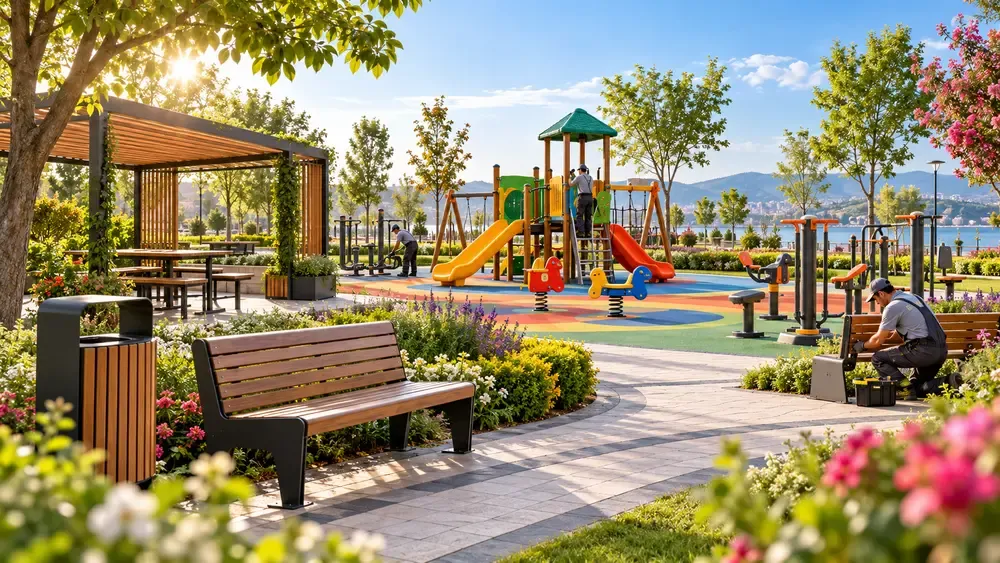 Yaşam Alanlarına Değer Katan Park ve Bahçe Çözümleri